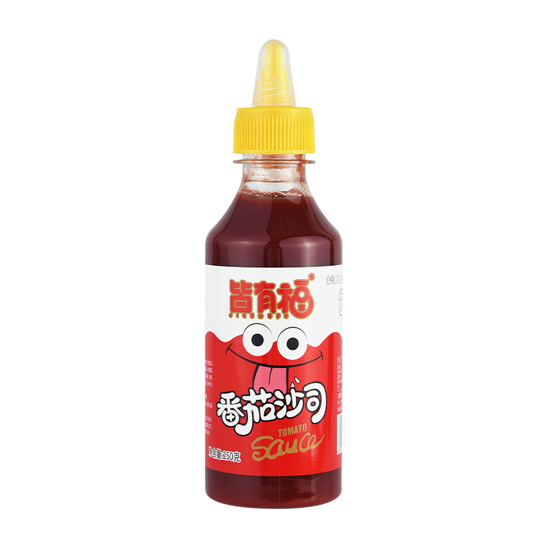 För vilka tillfällen passar 250 g plastpressflaskor tomatsås, och hur är dess portabilitet och tätningsprestanda?